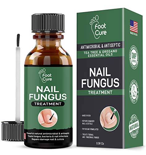 EXTRA STRONG Finger & Toenail Fungus Treatment| Organic & USA Made Nail Fungus Treat-ment| Cure Athlete