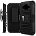 Samsung Express Prime Case, Galaxy Sky Case, Galaxy Amp Prime Case, CoverON [Explorer Series] Holster Hybrid Armor Belt Clip Hard Phone Cover for Samsung Galaxy Express Prime Holster Case - Black