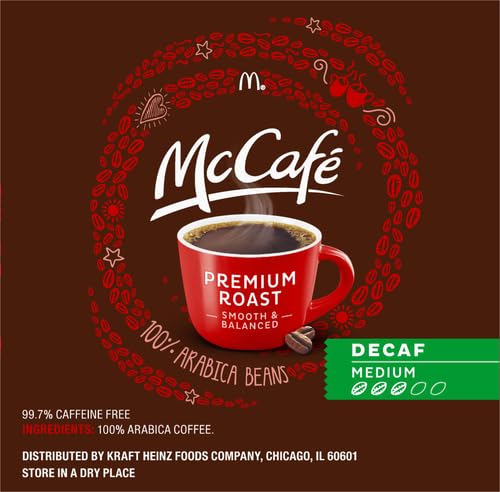 MCCAFE DECAF PREMIUM ROAST KEURIG K-CUP, 12 CT