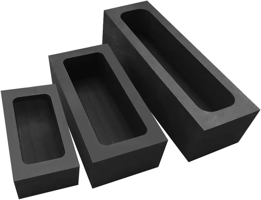 500ml） FASTTOBUY Graphite Ingot Mold Melting Casting Refining Mould for