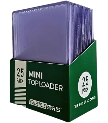 Tobacco Card Sleeves 10 Tobacco Card Top Load Holders + 10 Soft Sleeves For  T206 Allen & Ginter Cards Trading Card Sleeves