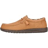 HEYDUDE Men’s Wally Stretch Canvas Loafers | Comfortable Lightweight Slip-On Shoes for Men | Casual Walking, Travel & Everyday Comfort