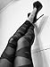 Choies Women's Nylon Black/White Bandage Straps Leggings