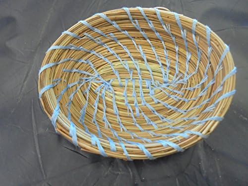 Pine Needle Blue Thread BASKET