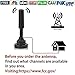 TV Antenna Indoor HD Digital Television Antenna 80-120 Miles Long Range Reception with Amplifier Signal Booster for 4K HD 1080P VHF UHF Local TV Channels Support All Digital Televisions