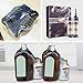 100pcs 12''x16'' Shrink Bags, Soeland Large Heat Seal PVC Shrink Wrap Bags Film 100 Ga for Gifts, Packagaing, Shoes, Books, Wine Bottles, Small Basket(Best Shrink Rate)-Slight Blue Tint