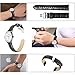 iStrap Leather Watch band -Alligator Grain Embossed Pattern Calfskin Replacement Strap-Stainless Steel Deployment Buckle with Push Buttons-Bracelet for Men Women-18mm 19mm 20mm 21mm 22mm 24mm