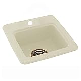 Swanstone BS01515.037 Solid Surface 1-Hole Dual