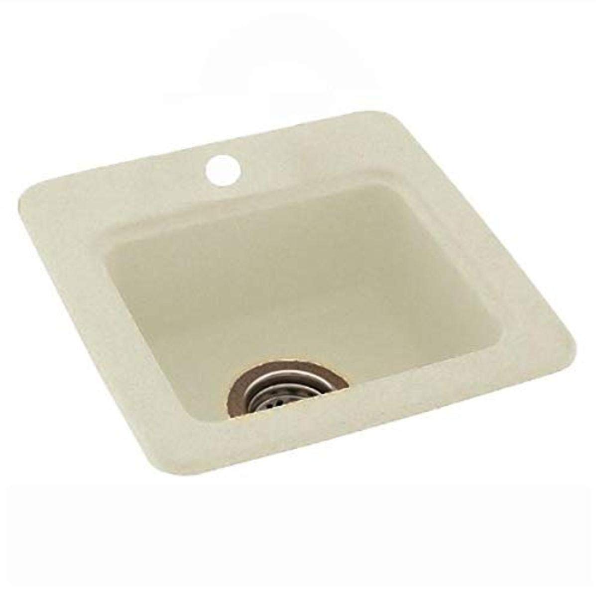 Swanstone BS01515.037 Solid Surface 1-Hole Dual