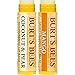 Burt's Bees 100% Natural Moisturizing Lip Balm, Coconut & Pear and Mango with Beeswax & Fruit Extracts - 2 Tubes