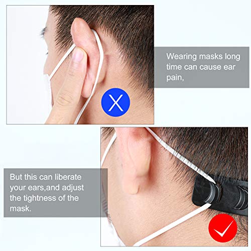Face Mask Extenders Strap [Pack of 5], Mask Strap Extender Adjuster