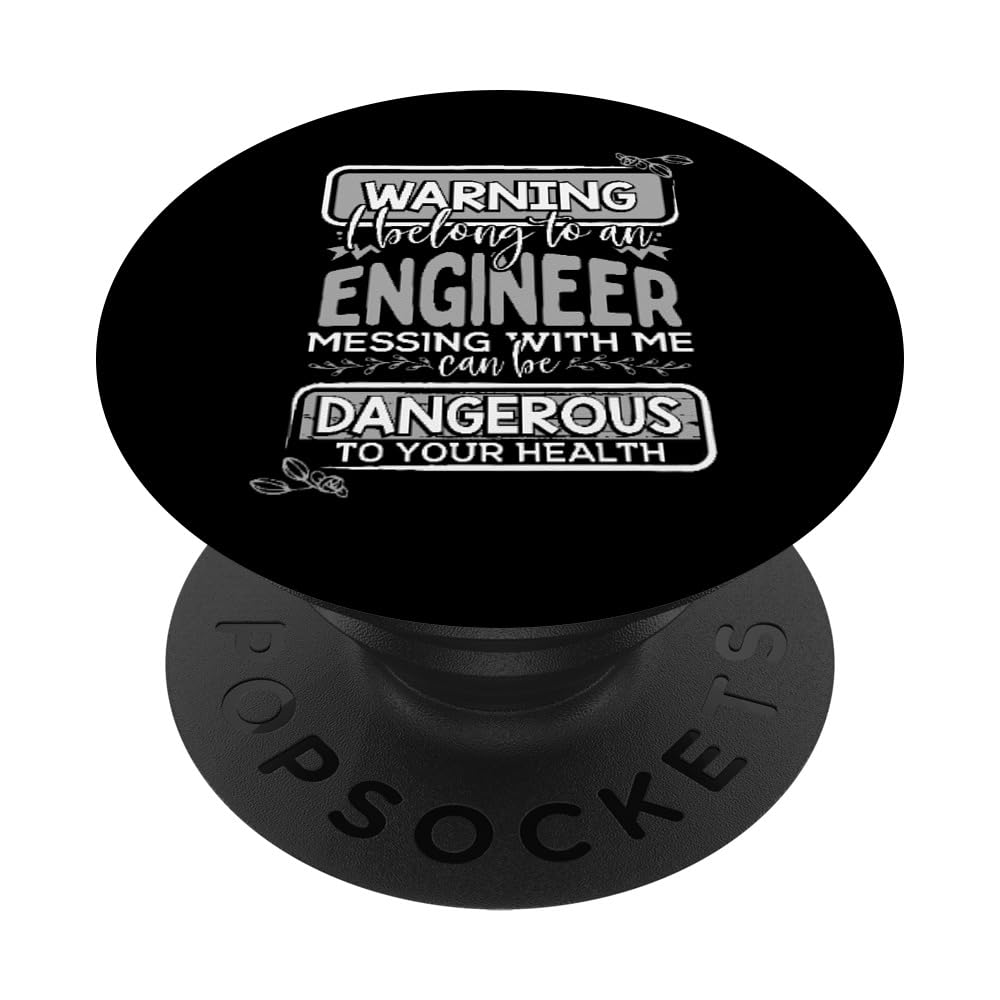 Engineer Wife Engineer Girlfriend Belong to Engineer PopSockets Adhesive PopGrip