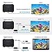 2019 Latest 130+ Miles Digital Amplified HD TV Antenna - Indoor TV Antenna 4K HD Freeview Life Local Channels All Type Television Local Channels w/Detachable Signal Amplifier and 16.5ft Longer Coax Ca