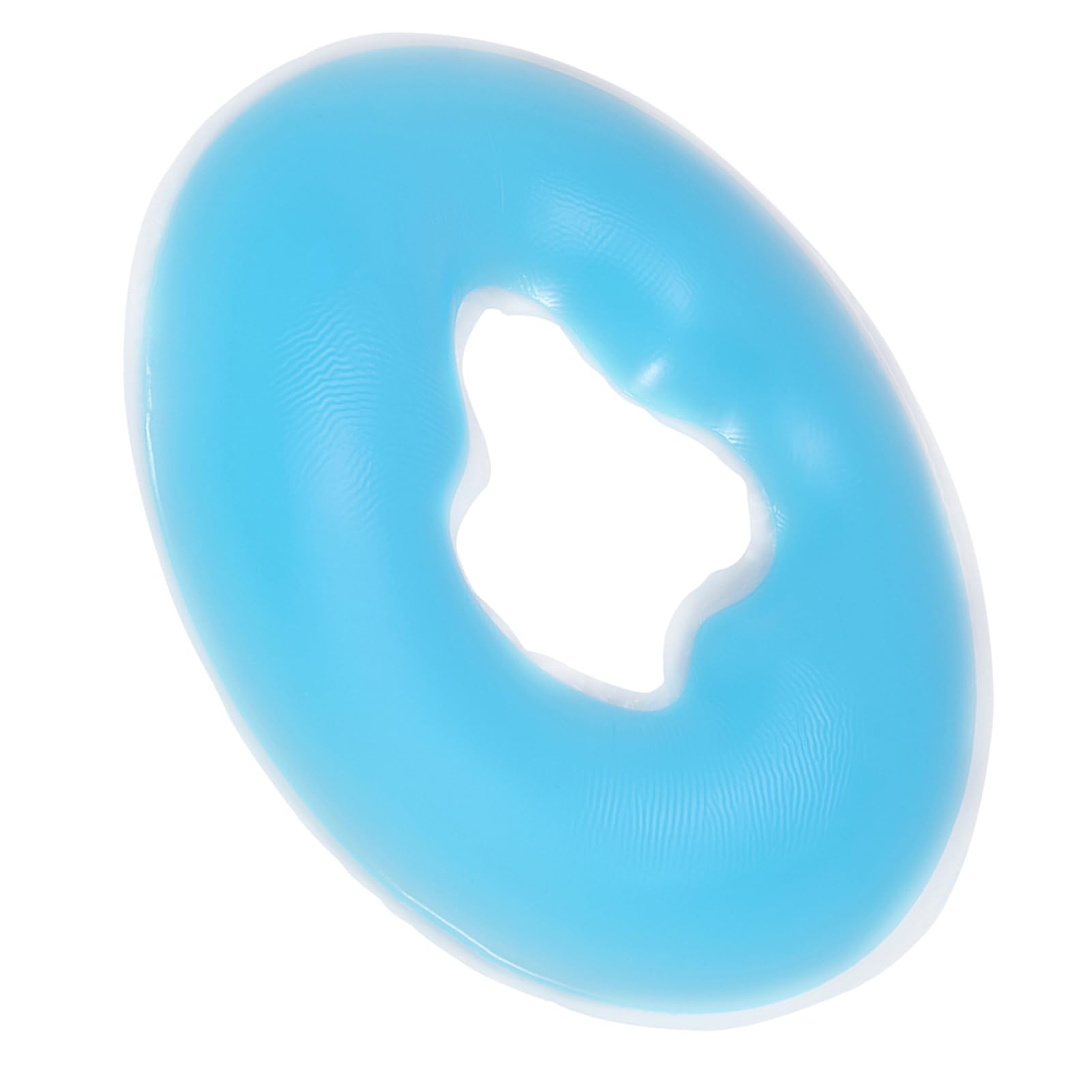 Silicone Pillow, Soft Massage Face Pillow Pad for Beauty Salon SPA Cool Skin Care Headrest Cushion for Facial Relax(Sky Blue)