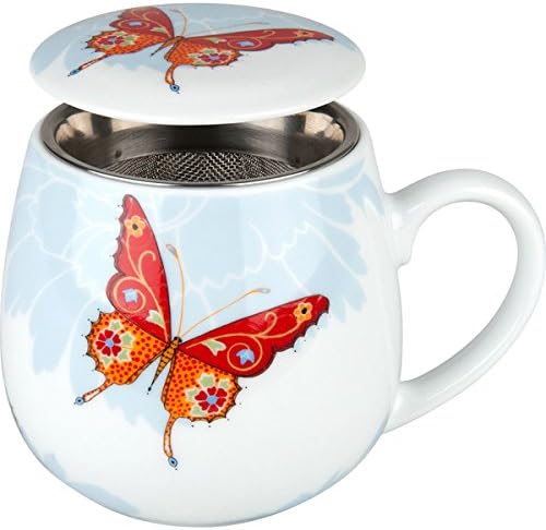Waechtersbach Tea for One Bijou Butterfly 3-piece Tea Mug