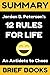 Summary of Jordan Peterson's 12 Rules For Life: An Antidote to Chaos 1980393575 Book Cover