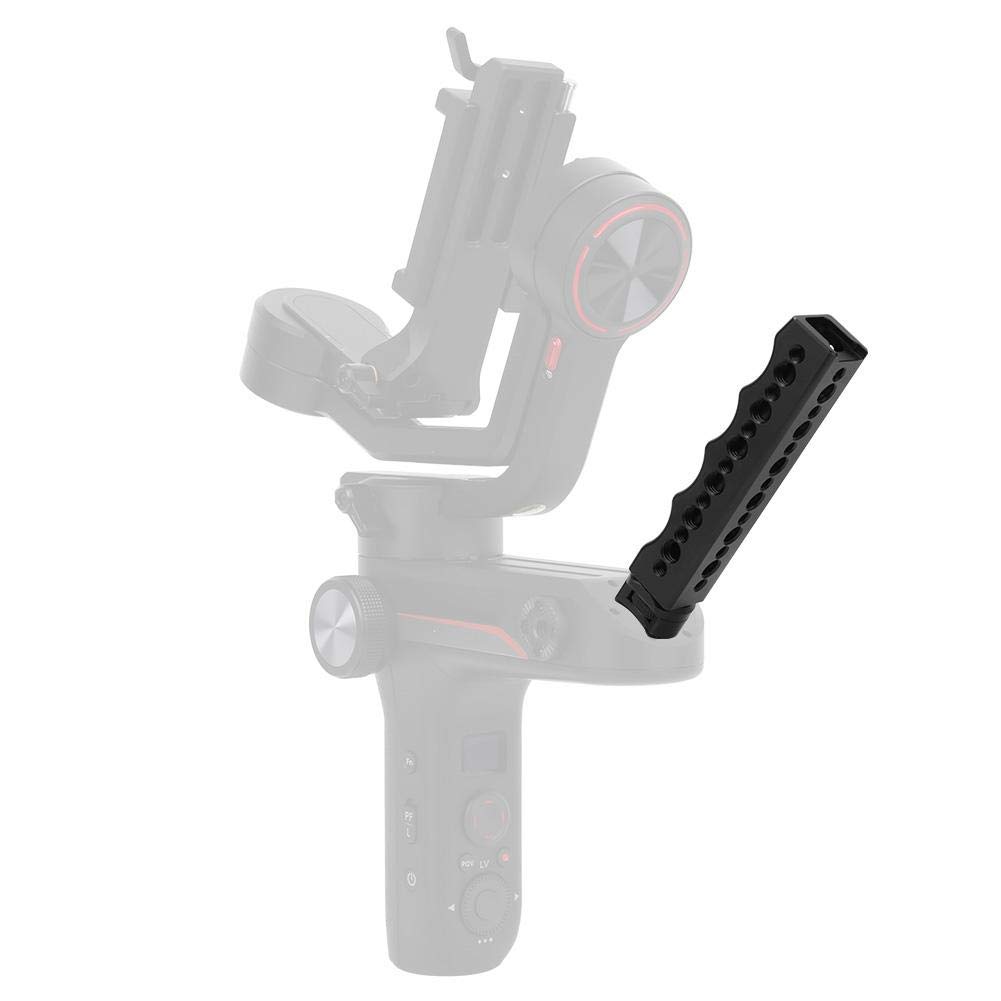 V BESTLIFE Camera Handle, Aluminium Alloy Microphone Handle Grip Three-axis Stabilizer SLR Handles for ZHIYUN WEEBILL LAB LAB S