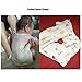 Bwinka 6-Pack Muslin Cotton Natural Baby Bath washcloth with Hook, 12