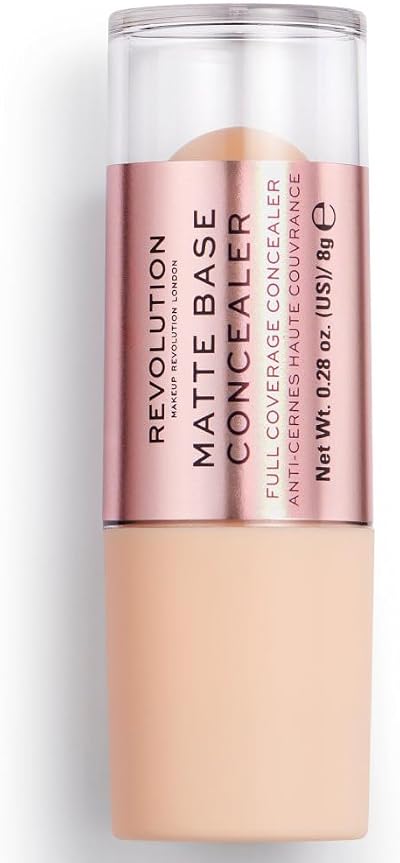 Makeup Revolution Matte Base Concealer C2 - Medium Coverage Foundation