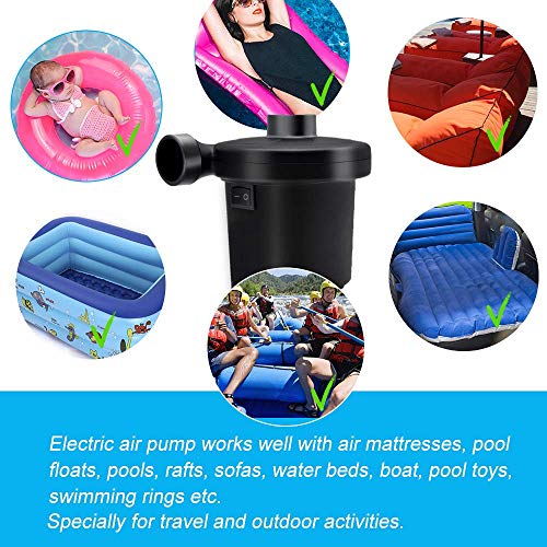 ENERBRIDGE Electric Air Pump for Inflatables Air Mattress Pump for