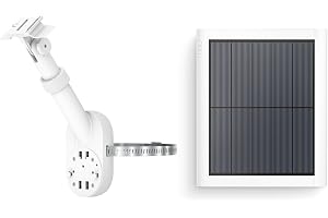 All-New Ring Pole and Wall Mount for Cameras and Solar Panels with Ring Solar Panel (2nd Generation), 4W for Stick Up Cam, Stick Up Cam Pro, Spotlight Cam Plus, Spotlight Cam Pro