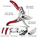 WYF 8.3 Inches Bypass Pruning Shears, Professional Hand Pruners Garden Clippers with SK5 Stainless Steel Blades, Flower Cutter, Garden Shear, Secateurs Hand Trimmers for Gardening