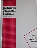 The Winston Grammar Program Basic Level Teacher's Manual