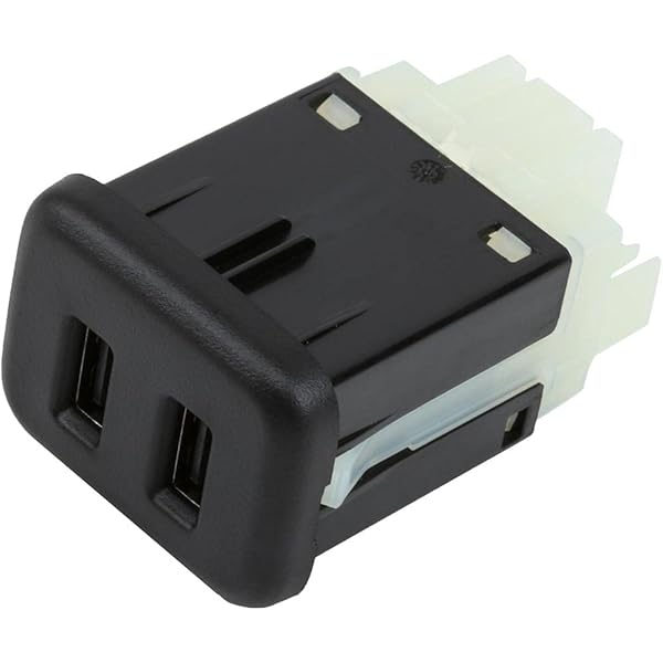 Amazon.com: GM Genuine Parts 13509947 Jet Black USB 2 Port With 