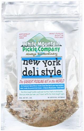 White Mountain Pickle Co. New York Deli Style Half Sour Pickling Kit