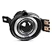 AUTOSAVER88 Halo Projector Fog Lights Compatible with 2002 2003 2004 2005 2006 2007 2008 Dodge Ram 1500 2500 3500 02 03 04 05 06 07 08 Fog Light Replacement, with 12V 55W H7 Bulbs