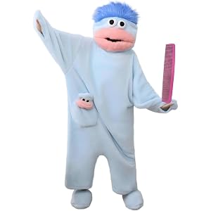 Cove Rove Unisex Big Mouth Monster Onesie, Soft Full Body Pajamas Loungewear Without Shoes