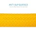 Pyle Heavy Duty Cable Protection Ramp Cover - Single Channel, Supports 11,000 lbs, Durable Hose & Cord Floor Track Concealer for Indoor/Outdoor Use, 39.4”x5.11”x0.78”, Yellow (PCBLCO101)