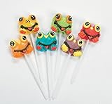 Frosted Frog Suckers (12 pc)