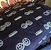 Indigo Tie Dye Tapestry Wall Hanging Mudcloth Sofa Throw,44in x59in