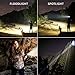 XVZ High-Powered LED Flashlight S1000 [2 PACK] - Brightest High Lumen Light with 5 Modes, Zoomable, and Water Resistant I Powerful Camping