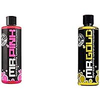 Chemical Guys Mr. Pink & Mr. Gold Super Suds Shampoo Car Wash Soap 16 oz Bundle (2) 16 oz. Bottles