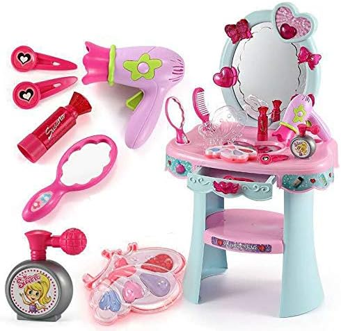 化粧台玩具 ドレッシングテーブルの美しさセットプリンセスポーズ玩具 女の子化粧台 おもちゃ Color Blue Size 人気 56 32 23cm B085l1hxrb 新作製品 世界最高品質人気 正規品送料無料 100 品質保証 激安超特価 Golfladuquesa Com