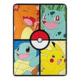 Franco Pokemon Throw Blanket 46 x 60 Inches