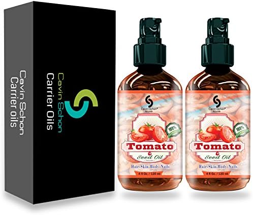 8 fl oz Tomato Seed - 100% Pure &amp; Unrefined Virgin Oil - Natural Moisturizer for Face, Skin, Hair, Stretch Marks, Scars &amp; Wrinkles
