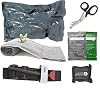IFAK Trauma First Aid Kit – Chest Seal, Pressure Bandage, Gauze, Shears – Bleeding Control
