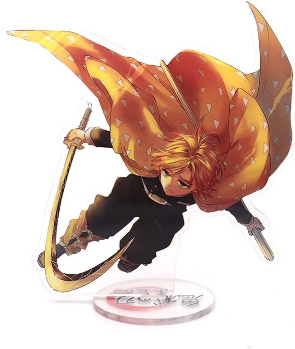 Cosplaydog Demon Slayer Standing Figure Japanese Anime Acrylic Desk Stand Miniature 15cm Action Figure