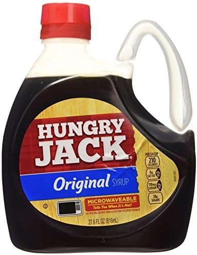 Hungry Jack Microwaveable Bottle Original Pancake Syrup 27.6 oz by Hungry Jack