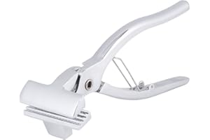 SHEENS Canvas Stretching Pliers, 6cm Widen Mouth Art Supply Stainless Steel Canvas Pliers Professional Canvas Pliers Alloy Clamp with Spring Return Handle for Stretching Oil Painting