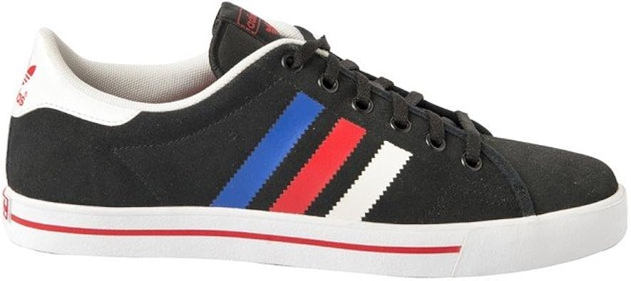 Amazon Adidas 靴 Adicourt Base Stripes ブラック 赤 青 Royal 43 1 3 スニーカー