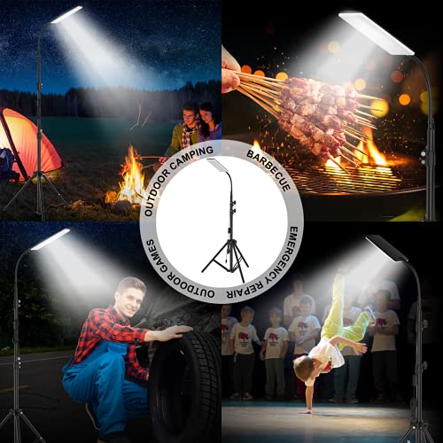 SUDISER Camping Light Lantern Outdoor, 5V Tripod Portable Outdoor Led Work Light, Powered by Power Bank Camping Lamp for Emergency Light, Tent Light, BBQ, Night Fishing（2022 Early Release ）