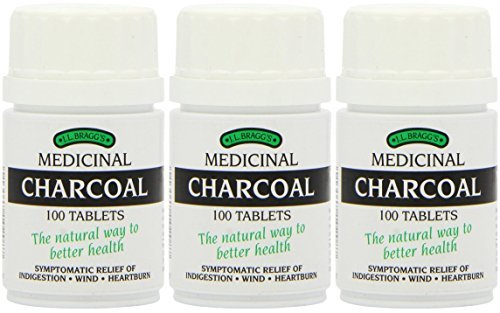 - Braggs Medicinal Charcoal Tablets | 100s | - SUPER SAVER - SAVE MONEY by Braggs Medicinal