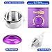 Yeelen Hair Removal Kit Hot Wax Warmer Waxing Kit Wax Melts with 4 Flavors Hard Wax Beans（14.1oz ） and 10 Wax Applicator Sticks for Painless Wax of Legs, Face, Body, Bikini Area
