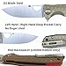 Western Active Honey Badger Large Drop Point Pocket Knife, Folding Utility EDC, Pocket Carry Hunting, Survival, Camping Knife, Reversible Pocket Clip - 3.63