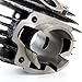 NICHE Cylinder Piston Cylinder Head Gasket Top End Kit for Yamaha PW80 1983-2006