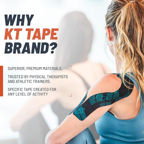KT Tape, Pro Ice, Menthol Infused Kinesiology Tape, 20 Count, 10